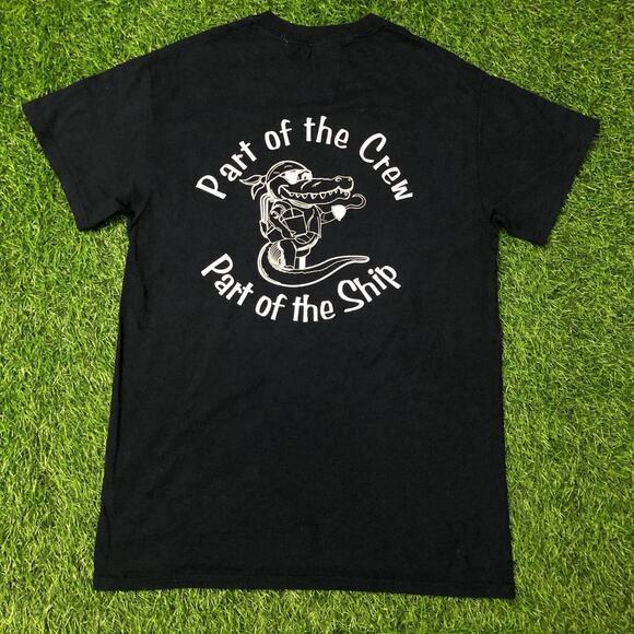 Men’s Navy ‘Carrcroft’ Par of The Crew Graphic Tee - Picture 2 of 3